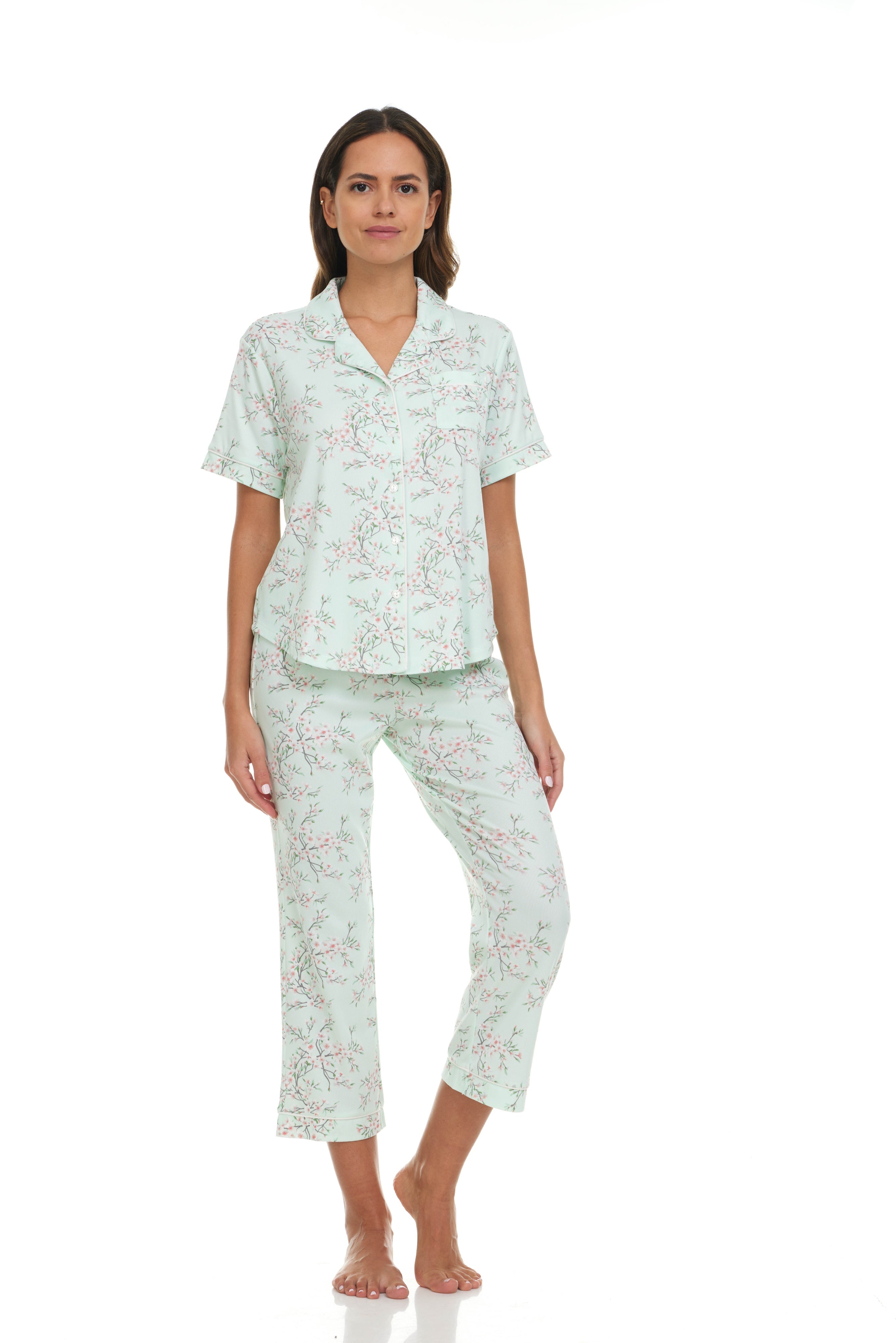Annie Rib Pajama Set – Flora Nikrooz