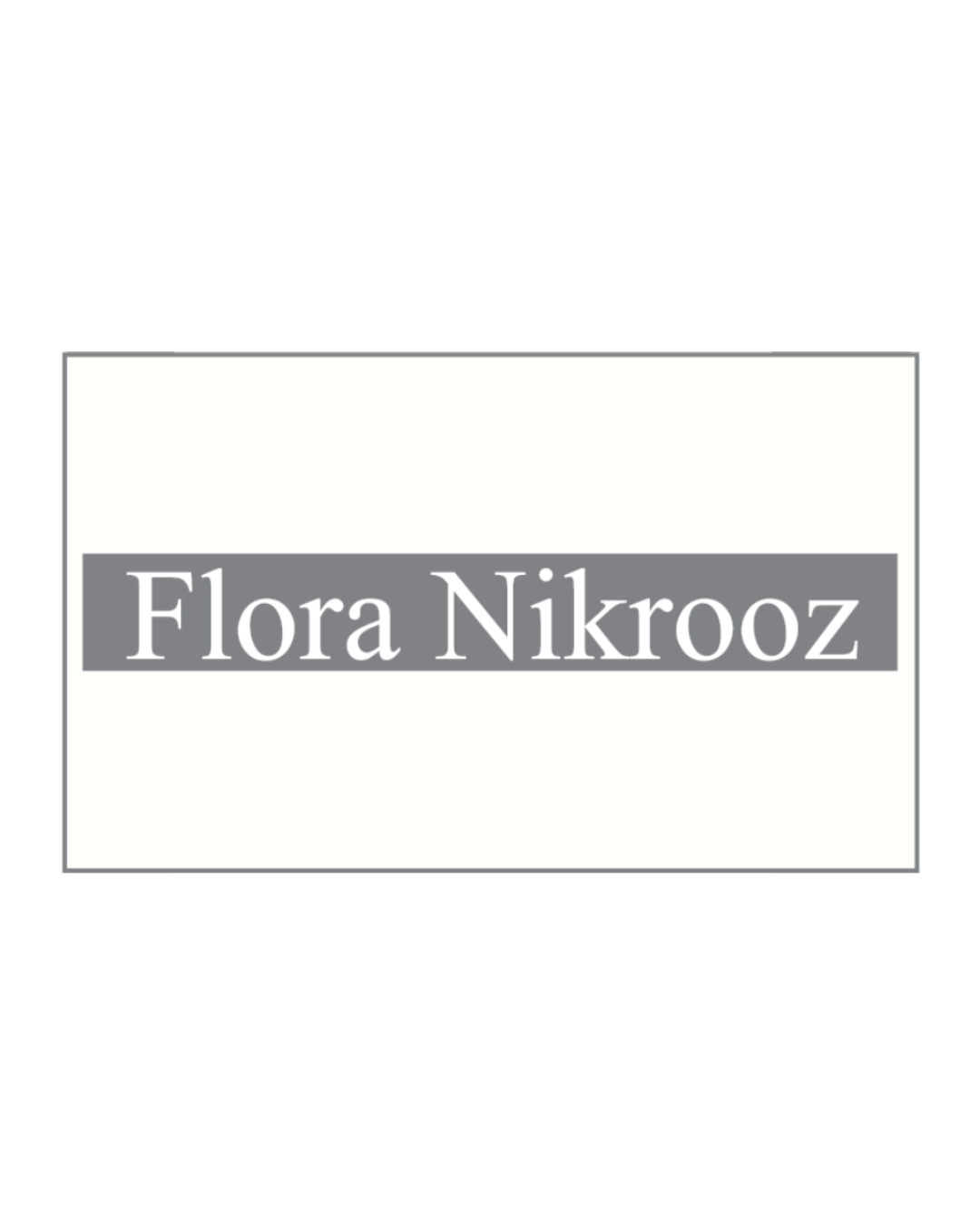 FLORA NIKROOZ GIFT CARD