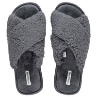 Victoria Sherpa Criss-Cross Slipper