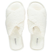 Victoria Sherpa Criss-Cross Slipper