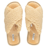 Victoria Sherpa Criss-Cross Slipper