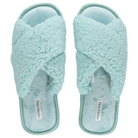 Victoria Sherpa Criss-Cross Slipper