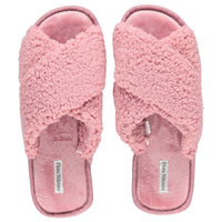 Victoria Sherpa Criss-Cross Slipper