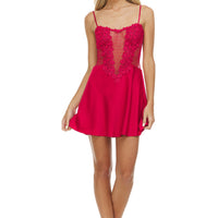 Showstopper Appliqué Chemise