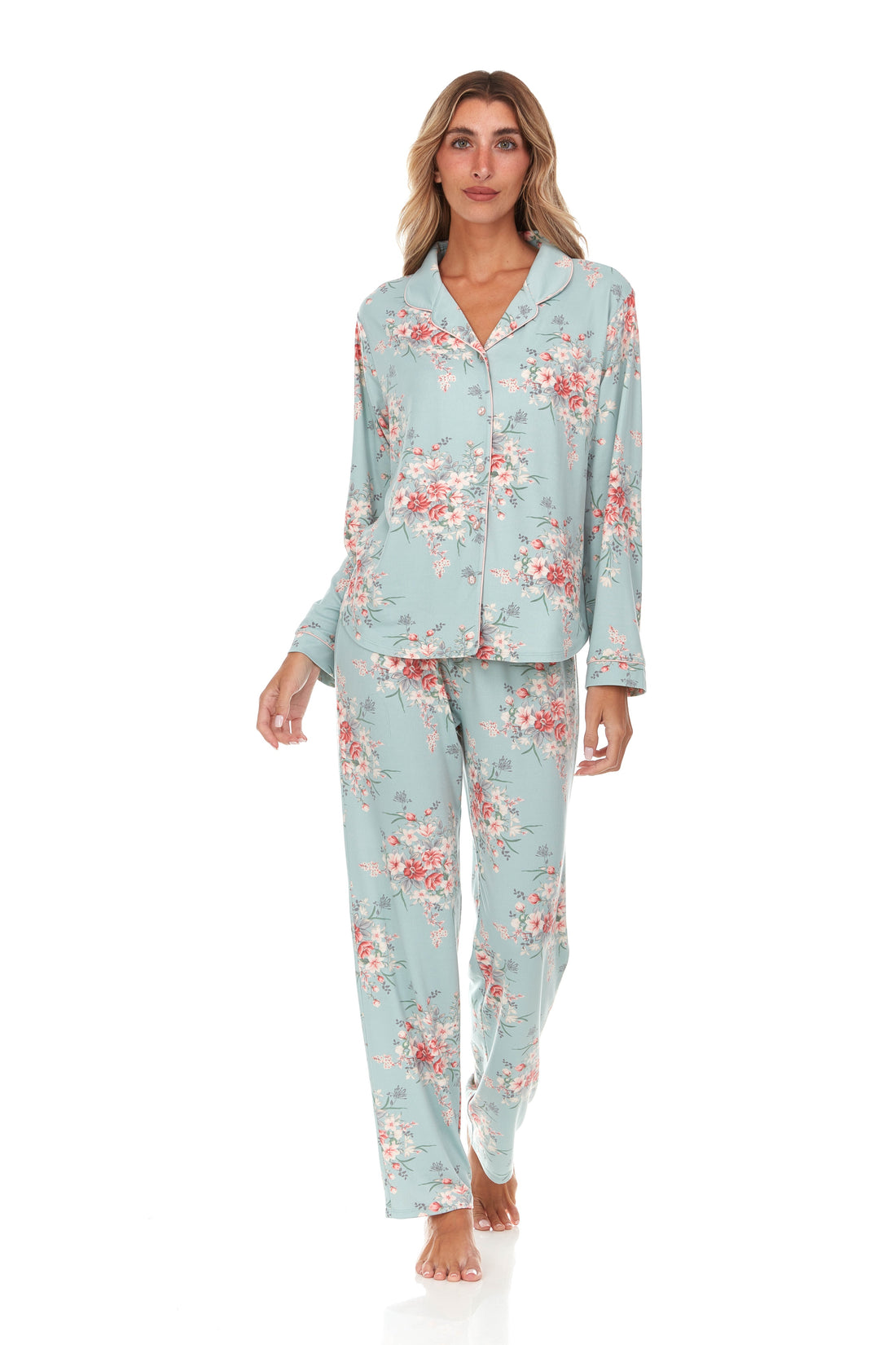 Lindsey Printed Pajama Set – Flora Nikrooz