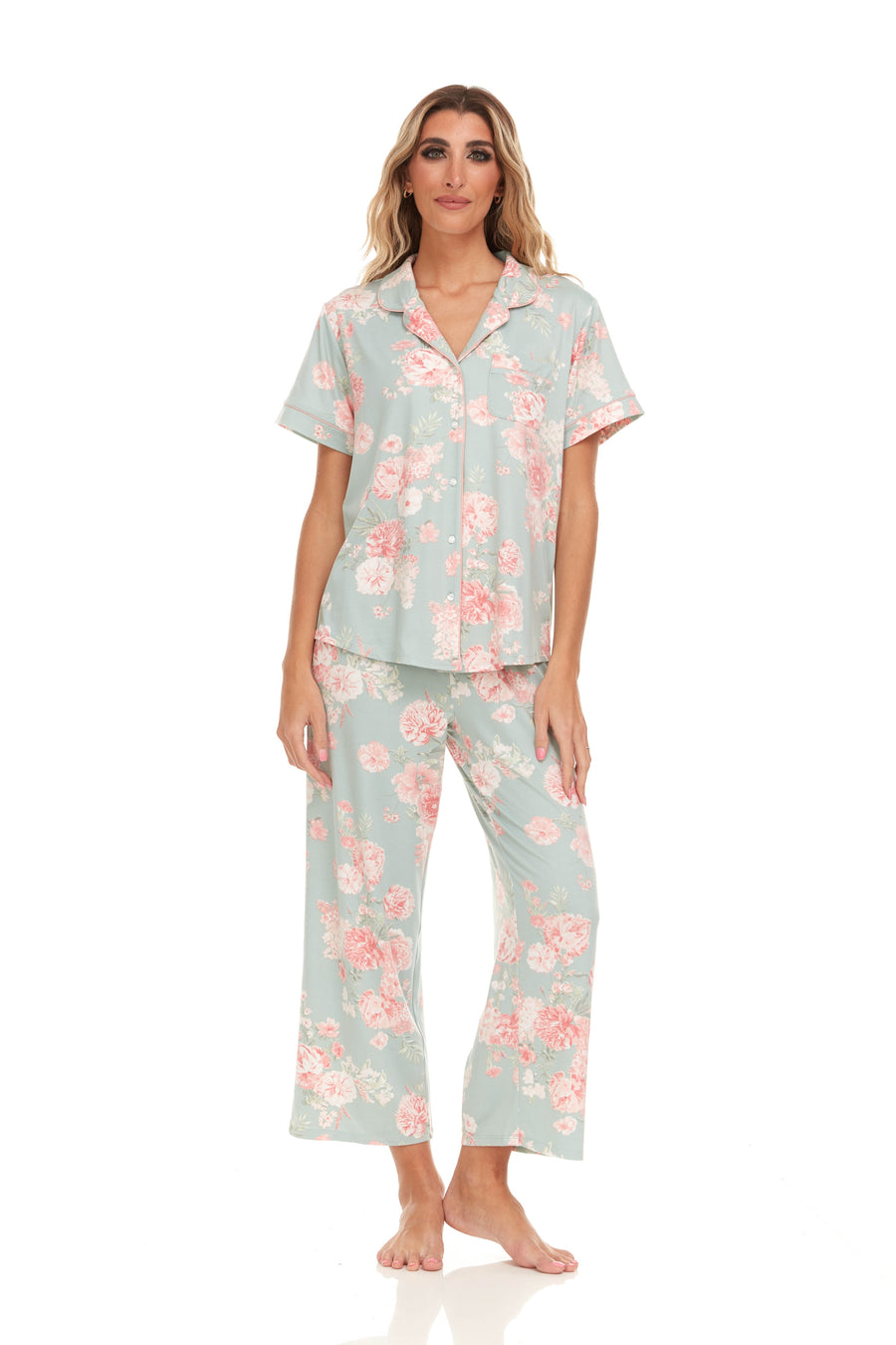 Annie Printed Pajama Set
