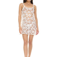 Marjorie Floral Embroidered Chemise