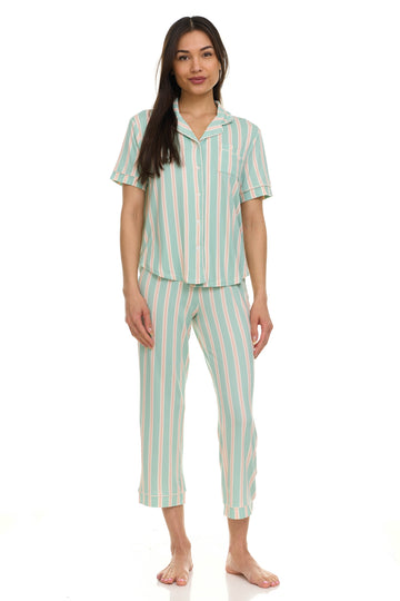 Annie Printed Pajama Set