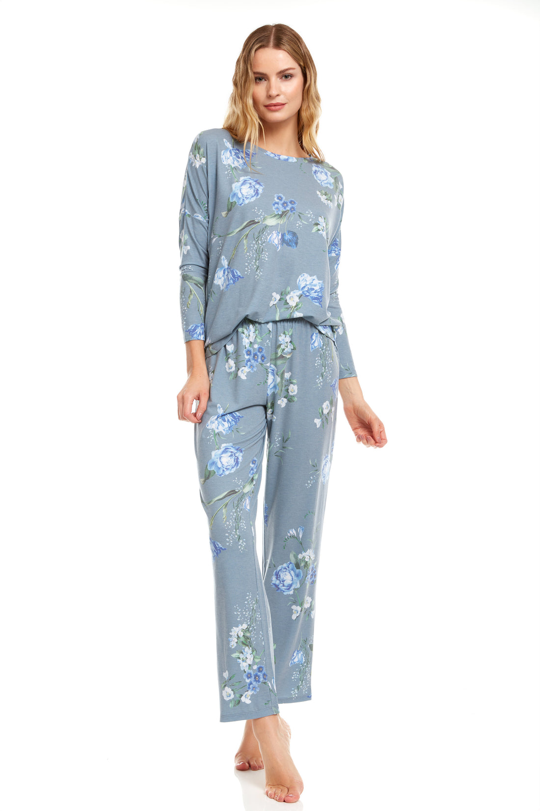 Kathy Floral Print Pajama Set