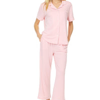 Annie Notch Capri Pajama Set
