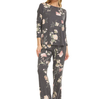 Kathy Floral Print Pajama Set